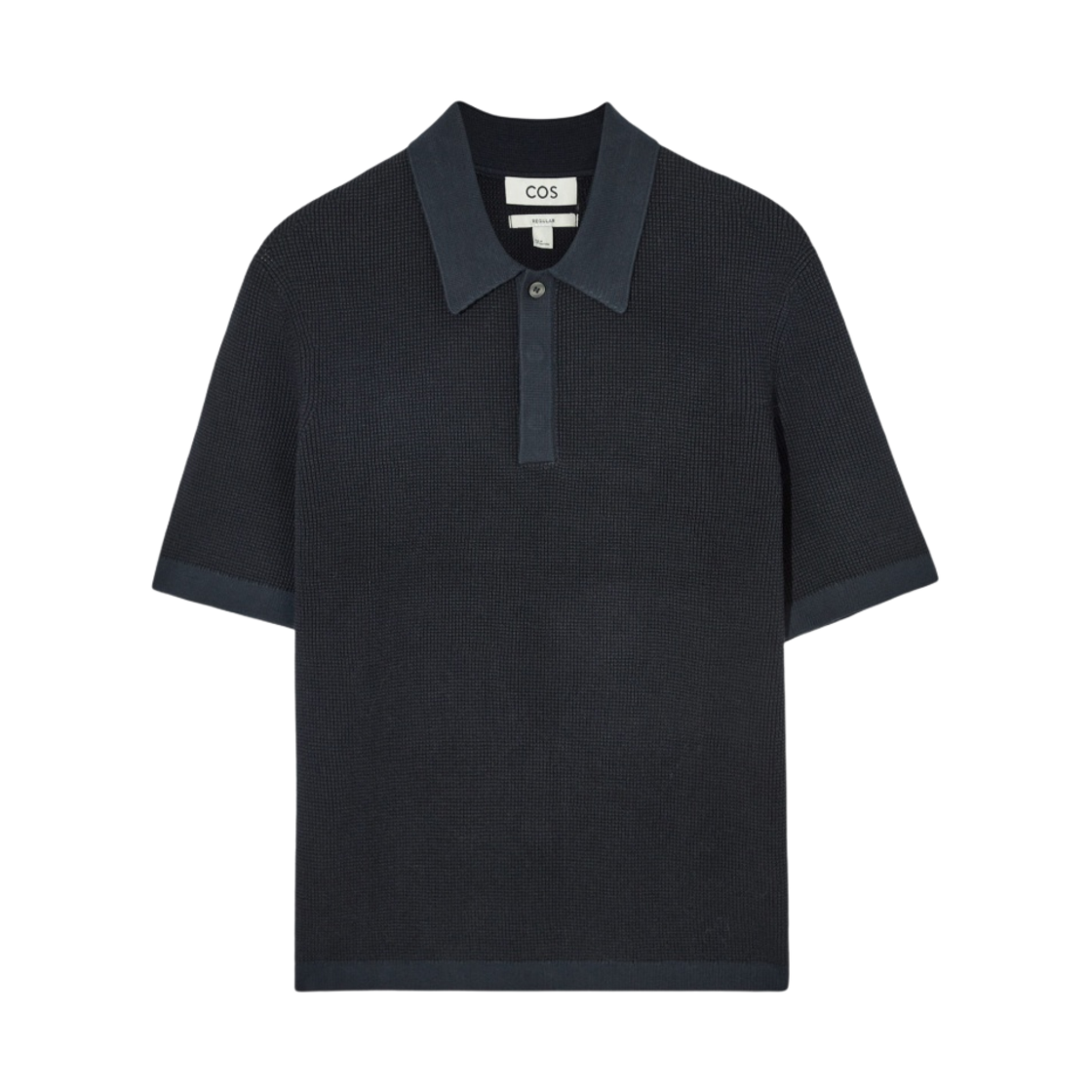 코스 니트 폴로 셔츠 네이비(COS Knitted Polo Shirt Navy)