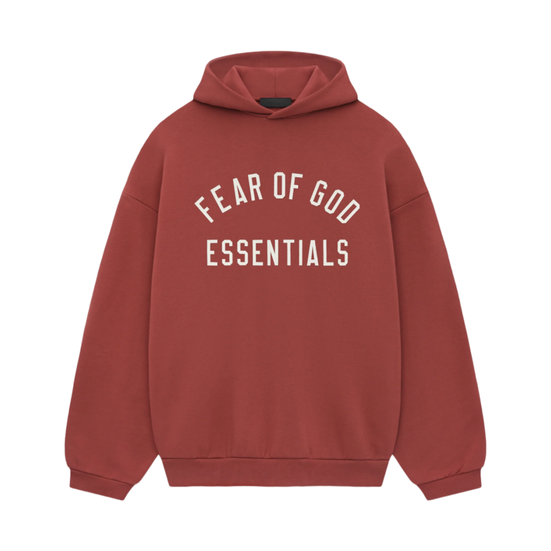 에센셜 플리스 후드 크림슨 - 24FW(Essentials Fleece Hoodie Crimson - 24FW)