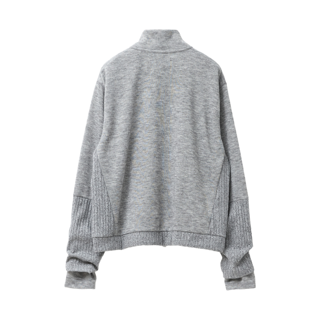 해칭룸 더블 슬리브 트랙 가디건 M.그레이(Hatchingroom Double Sleeve Track Cardigan M.Grey) - 2