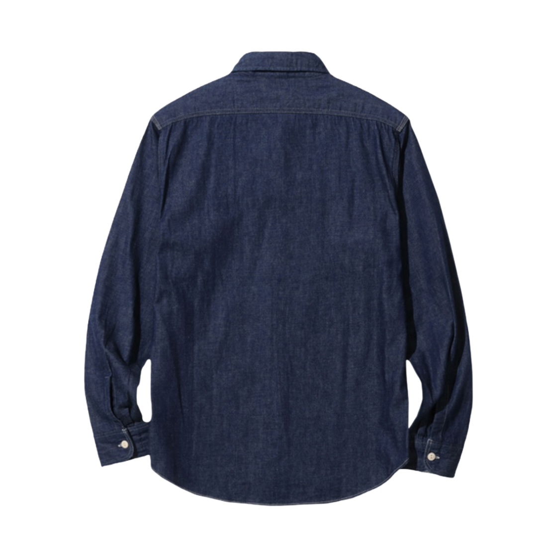 슈가 케인 블루 데님 워크 셔츠 원 워시(Sugar Cane Blue Denim Work Shirt One Wash) - 2