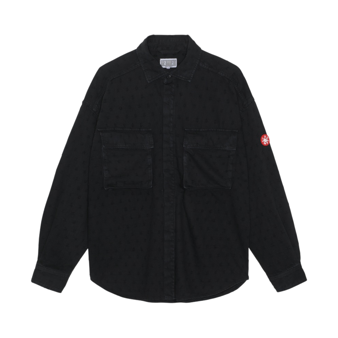 카브엠트 오버다이드 MAJ 댐 셔츠 블랙 - 23SS(Cav Empt Overdye MAJ Dam Shirt Black - 23SS)