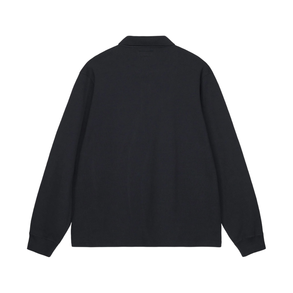 스투시 롱슬리브 립 폴로 블랙(Stussy LS Rib Polo Black) - 2