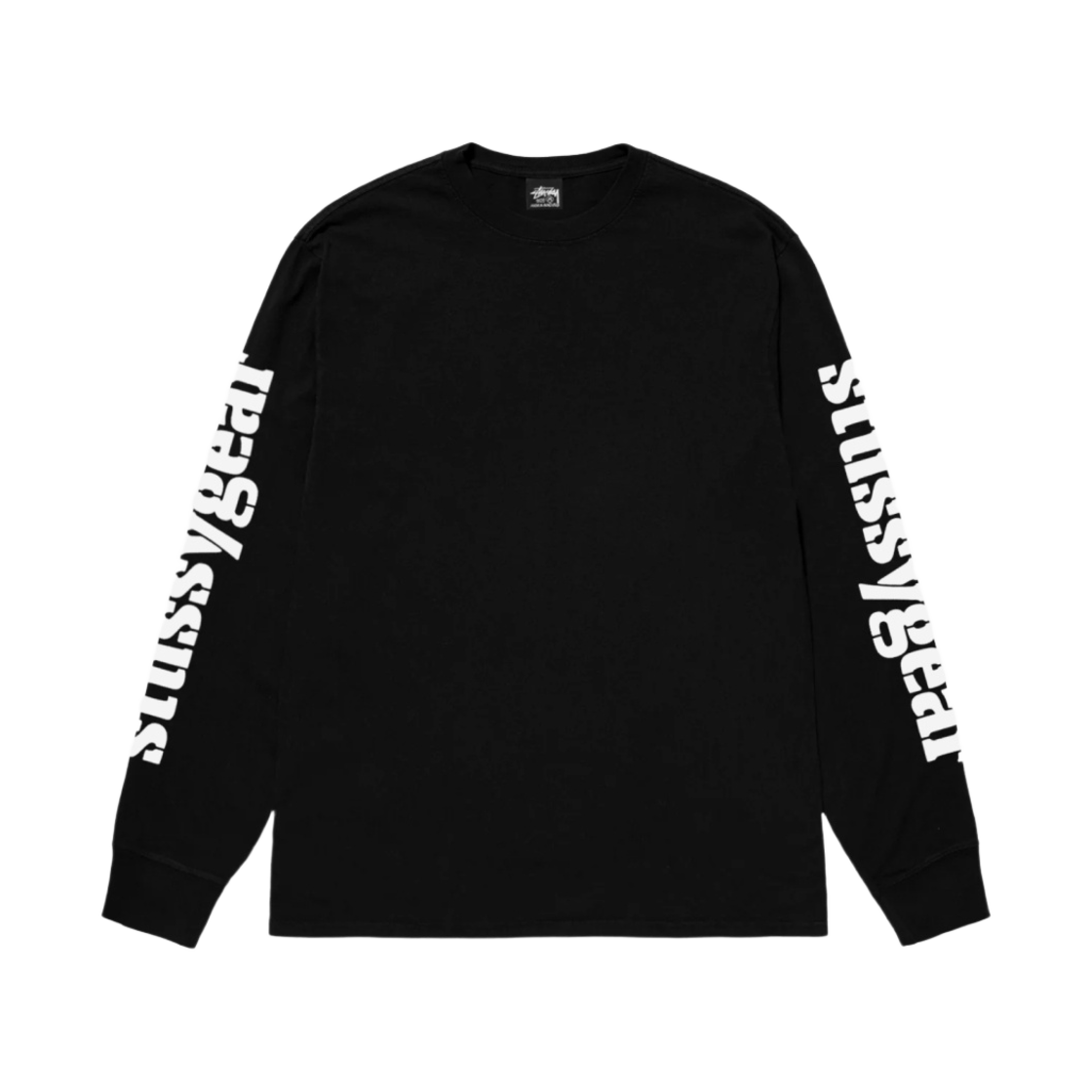 스투시 기어 롱슬리브 티셔츠 블랙(Stussy Gear LS T-Shirt Black) - 1