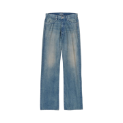 Auralee Selvedge Faded Light Denim Pants Light Indigo - 23AW