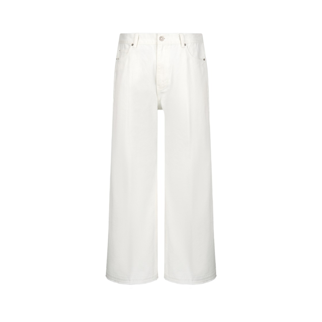 NMA5SDP71WT Noice Washed Flared Jeans White