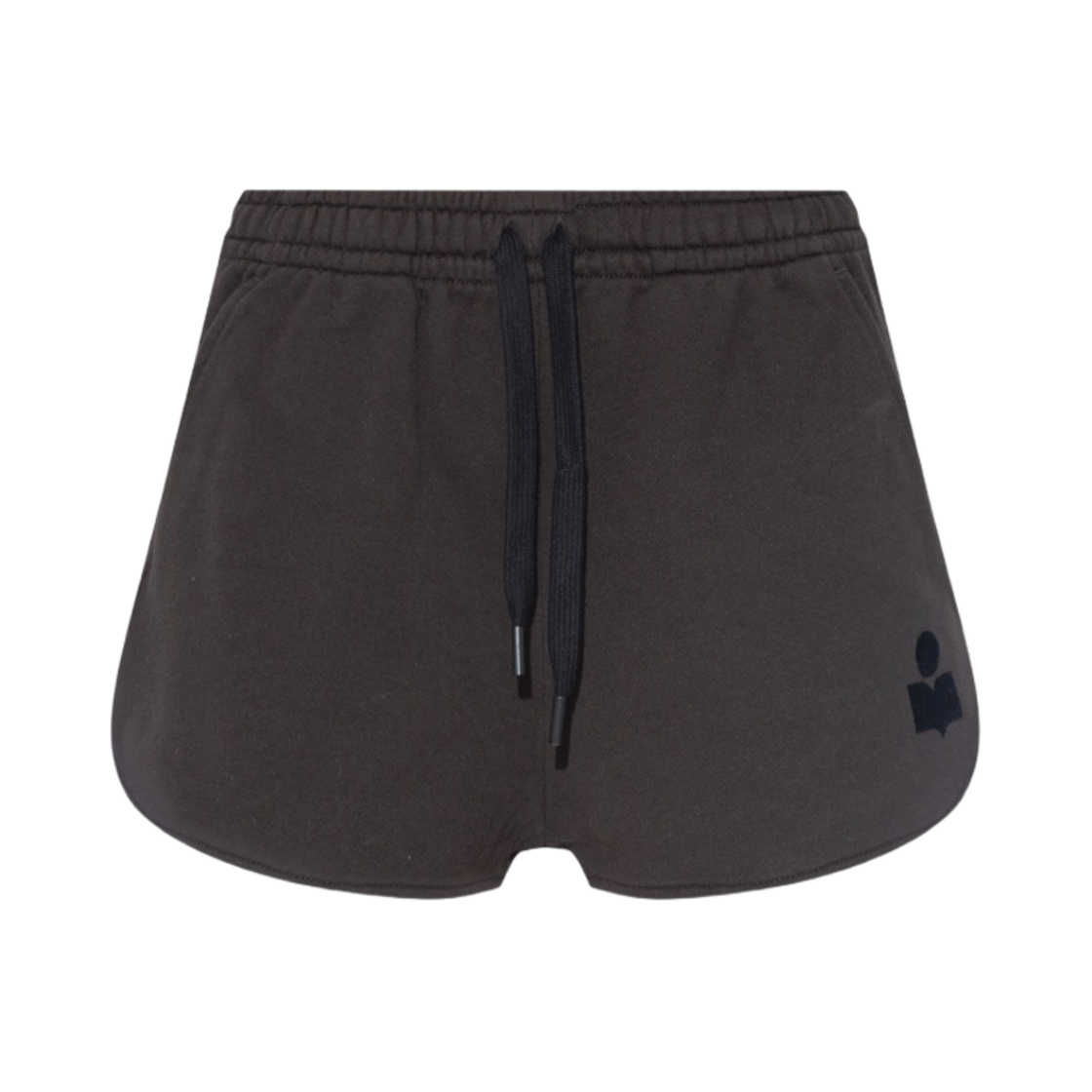 SH0022FA-A1M07E-02FK (W) Isabel Marant Mifa Cotton Shorts Faded Black - 23SS