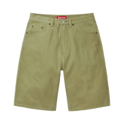 Supreme Baggy Denim Short Light Olive - 24SS