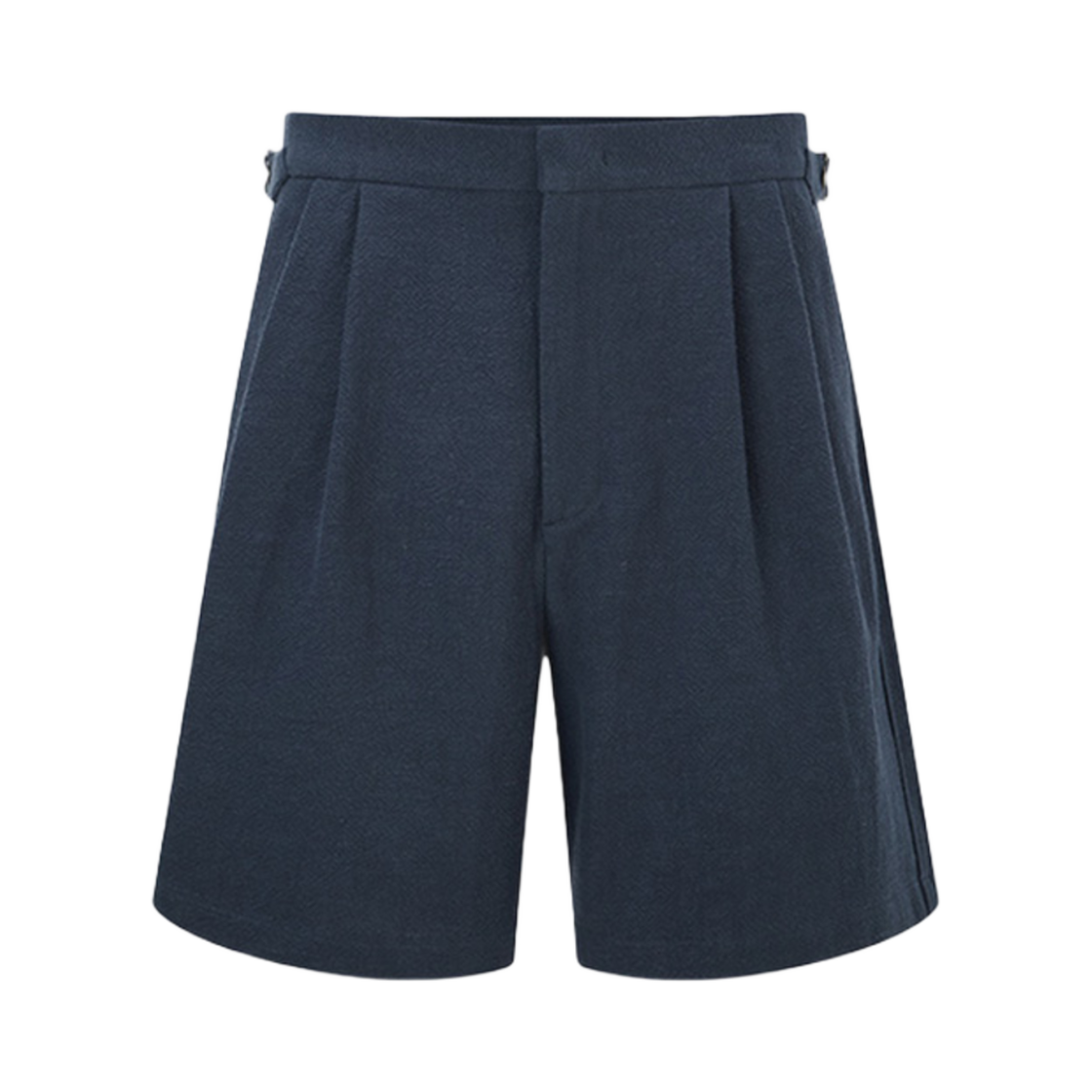 LH2511PT006EBL LE17SEPTEMBRE Linen Shorts Blue