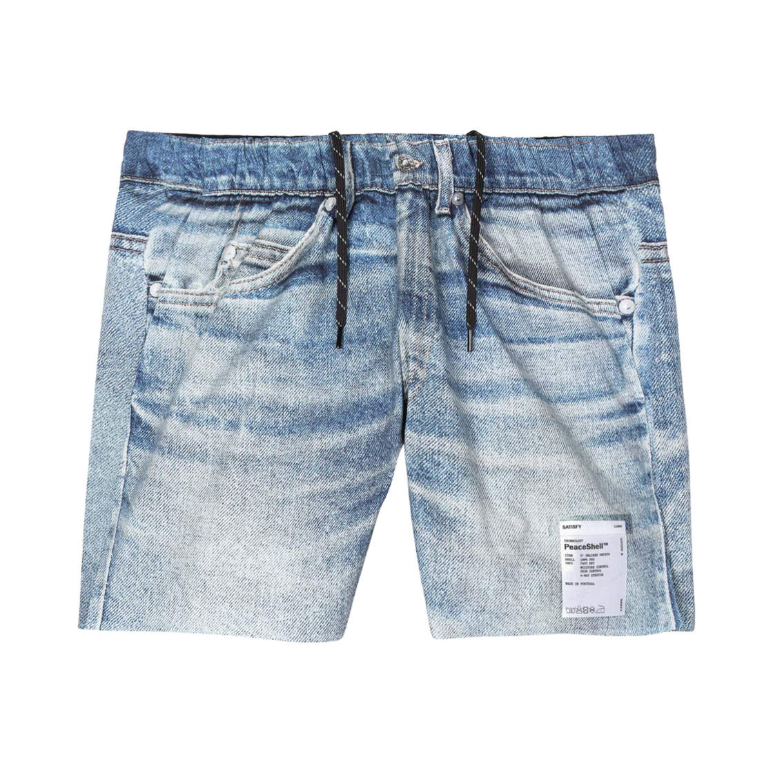 새티스파이 피스쉘 5인치 언라인드 쇼츠 디지털 데님(Satisfy Peaceshell 5 Inch Unlined Shorts Digital Denim)