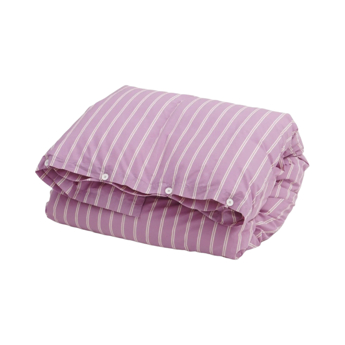 테클라 퍼케일 베딩 듀벳 커버 말로우 핑크 스트라이프