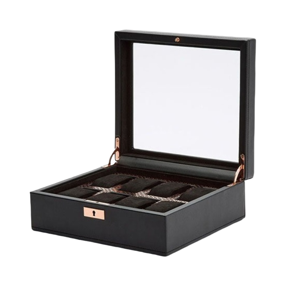 488016 Wolf 1834 Axis 8 piece Watch Box Copper
