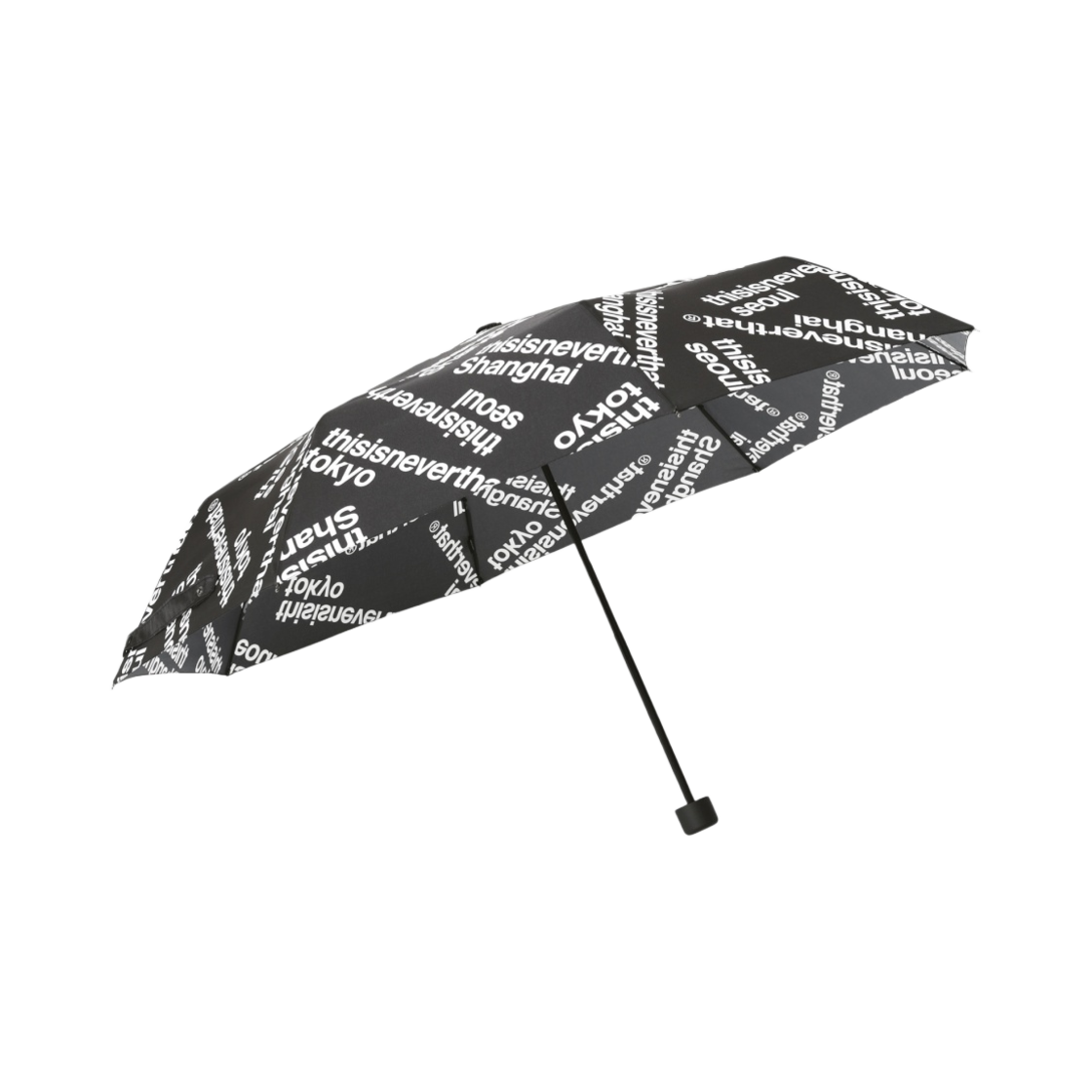 디스이즈네버댓 스택 우산 블랙(thisisneverthat Stack Umbrella Black)