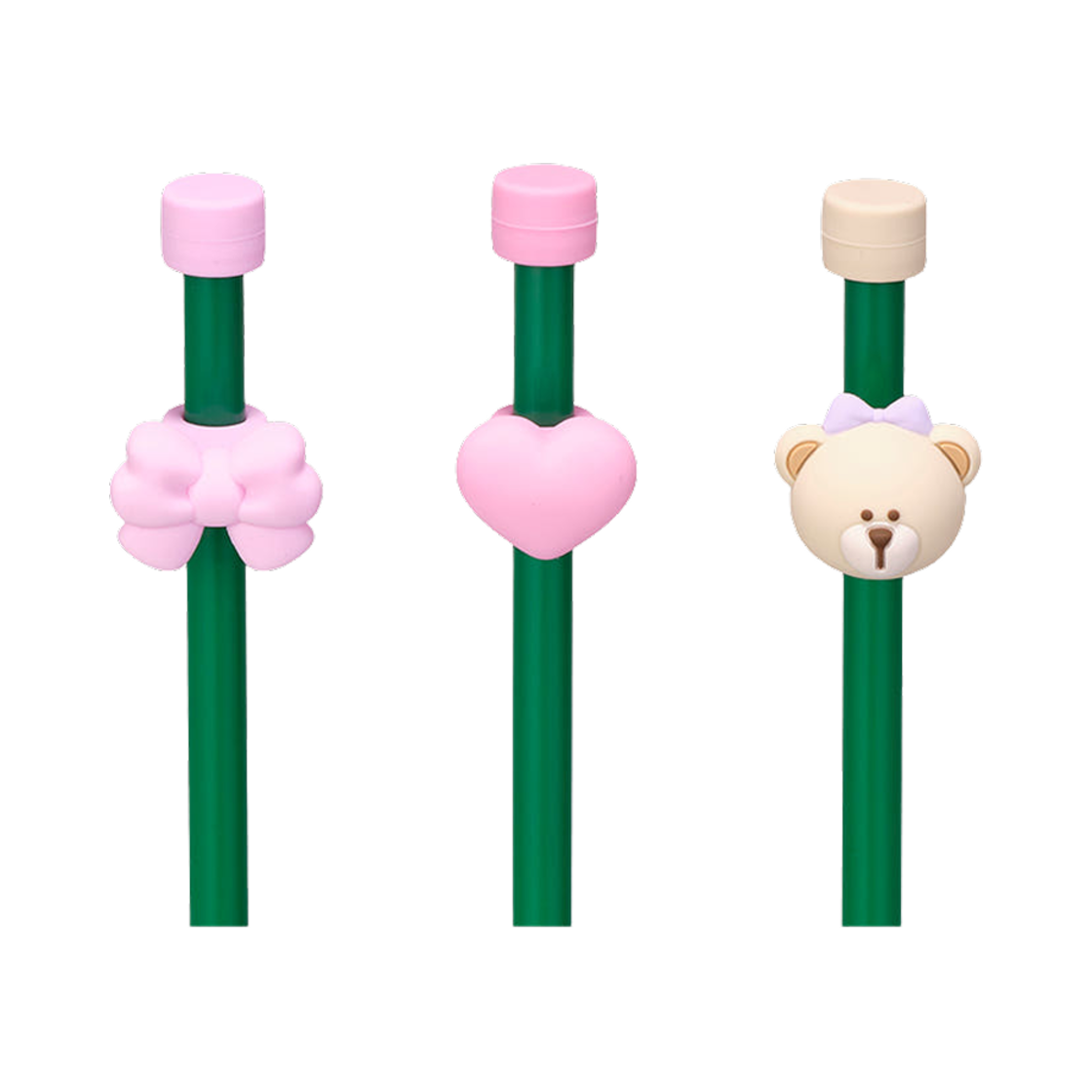 스타벅스 플레이 핑크 스트로캡 (3개 세트)(Starbucks Play Pink Straw Cap (Set of 3))