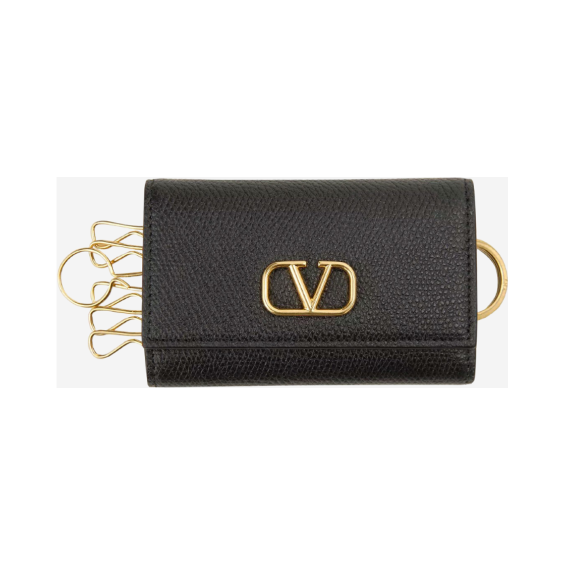 발렌티노 브이로고 키 홀더 블랙(Valentino Vlogo Key Holder Black) - 1