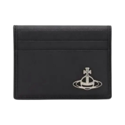Vivienne Westwood Saffiano Card Holder Black