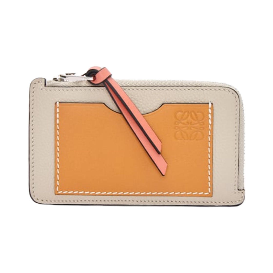 로에베 소프트 그레인 카프스킨 코인 카드 홀더 라이트 오트 허니(Loewe Soft Grain Calfskin Coin Card Holder Light Oat Honey)