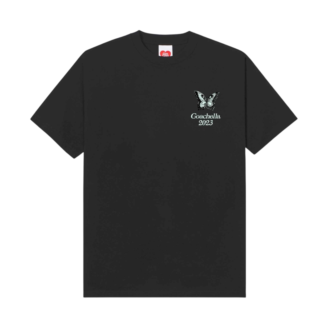 베르디 x 코첼라 걸스 돈 크라이 티셔츠 빈티지 블랙(Verdy x Coachella Girls Don't Cry T-Shirt Vintage Black) - 1