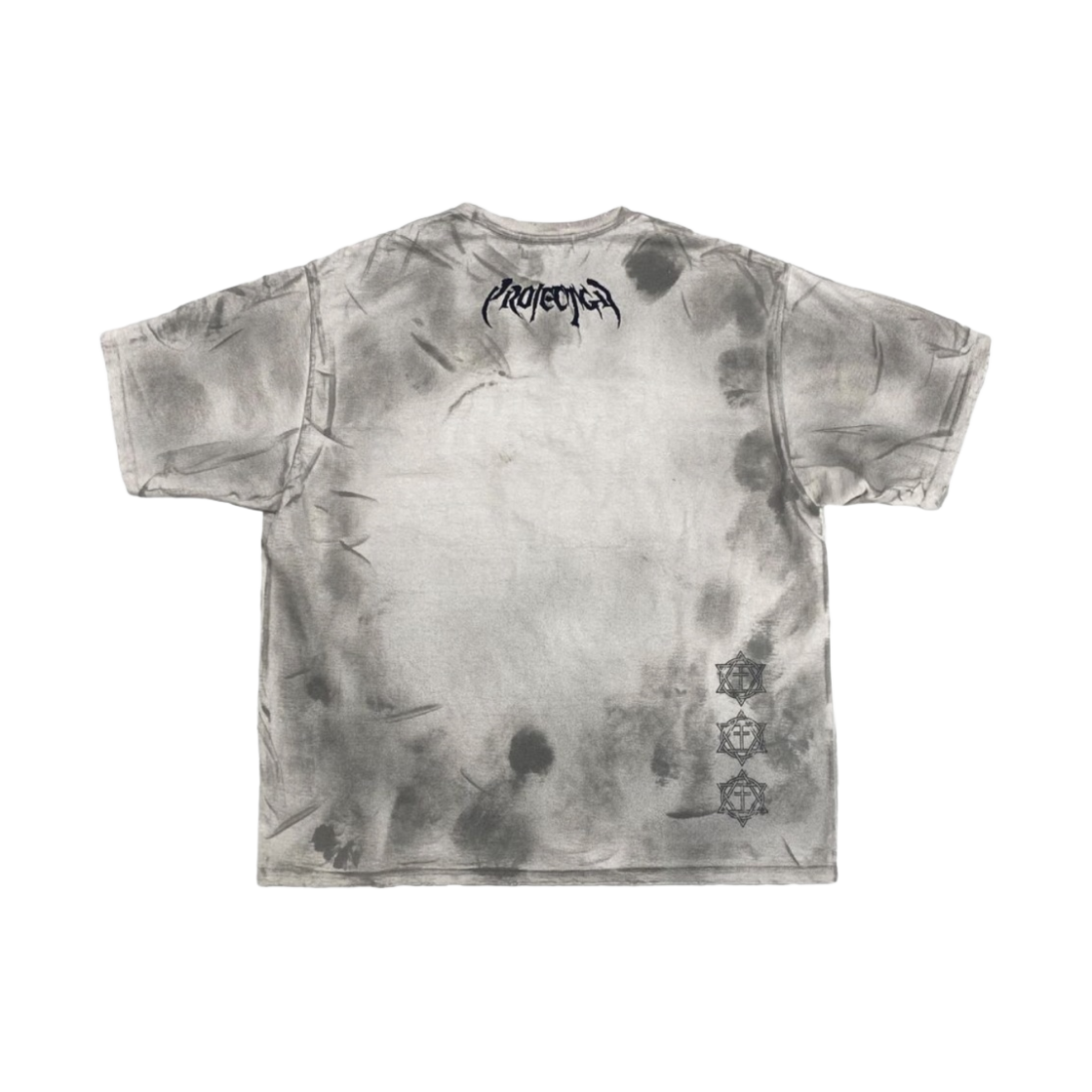 CM3642GR Project G/R Furious Logo Applique T-Shirt Grey - 10 Corso Como Exclusive - #2