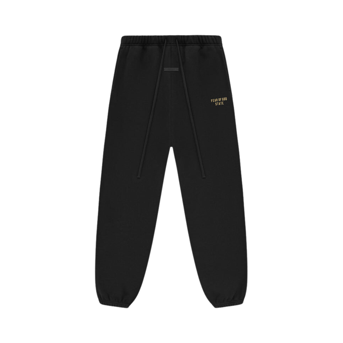 (W) 에센셜 플리스 스웨트팬츠 블랙 - 24FW((W) Essentials Fleece Sweatpants Black - 24FW) - 1