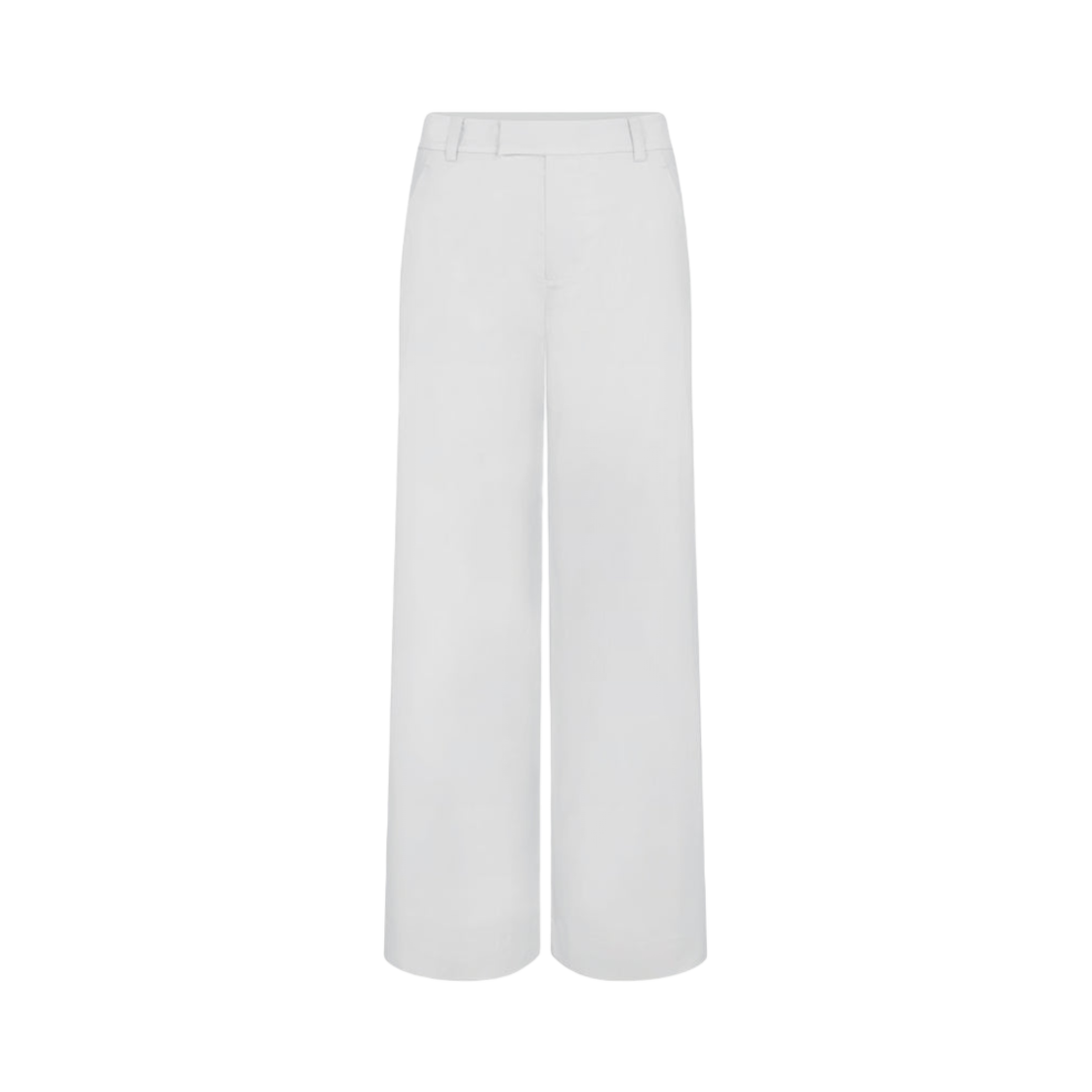 (W) 카이 포플린 로우 라이즈 트라우저 라이트 그레이((W) Khy Poplin Low Rise Trouser Light Grey)