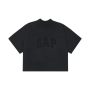 Yeezy Gap Engineered By Balenciaga Dove No Seam T-Shirt Washed Black