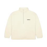 Essentials Polar Fleece Half-Zip Sweater Buttercream - 20SS