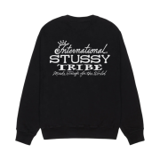 Stussy Ist Pigment Dyed Crew Black