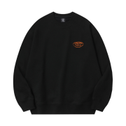Volcom Stamp Tour Overfit Crew Black