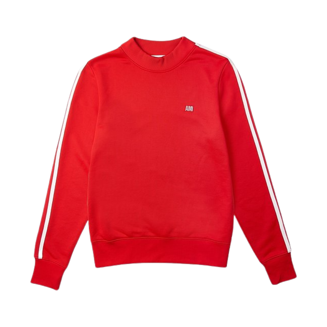 아미 테크니컬 스웨트셔츠 스칼렛 레드(AMI Technical Sweatshirt Scarlet Red) - 1