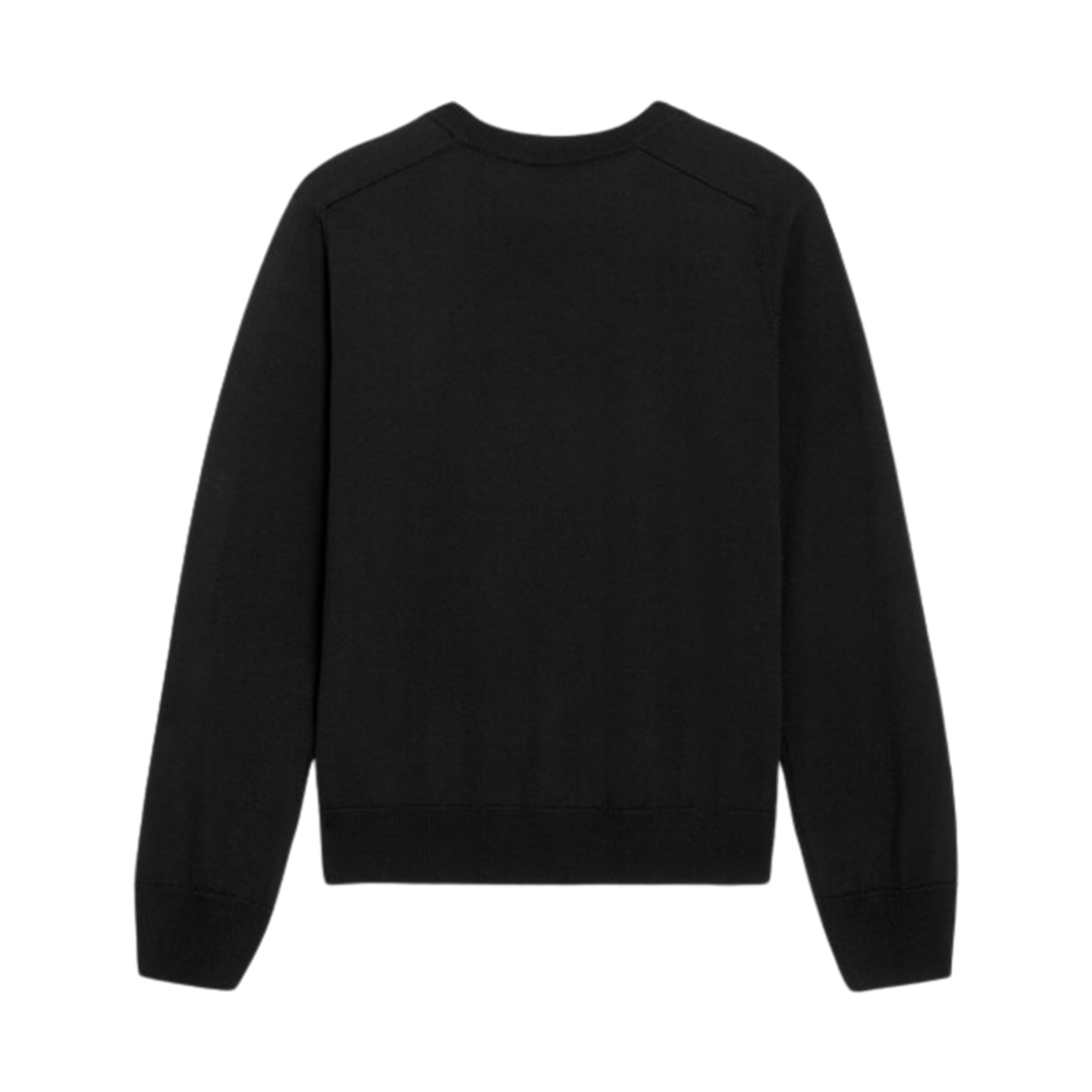 셀린느 울 트리옹프 크루넥 스웨터 블랙(Celine Triomphe Crew Neck Sweater in Wool Black) - 2