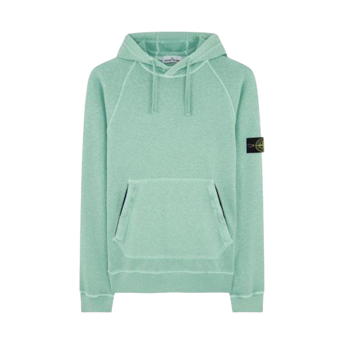 스톤 아일랜드 63860 코튼 후드 스웨트셔츠 아쿠아 - 21SS(Stone Island 63860 Cotton Hooded Sweatshirt Aqua - 21SS) - 1