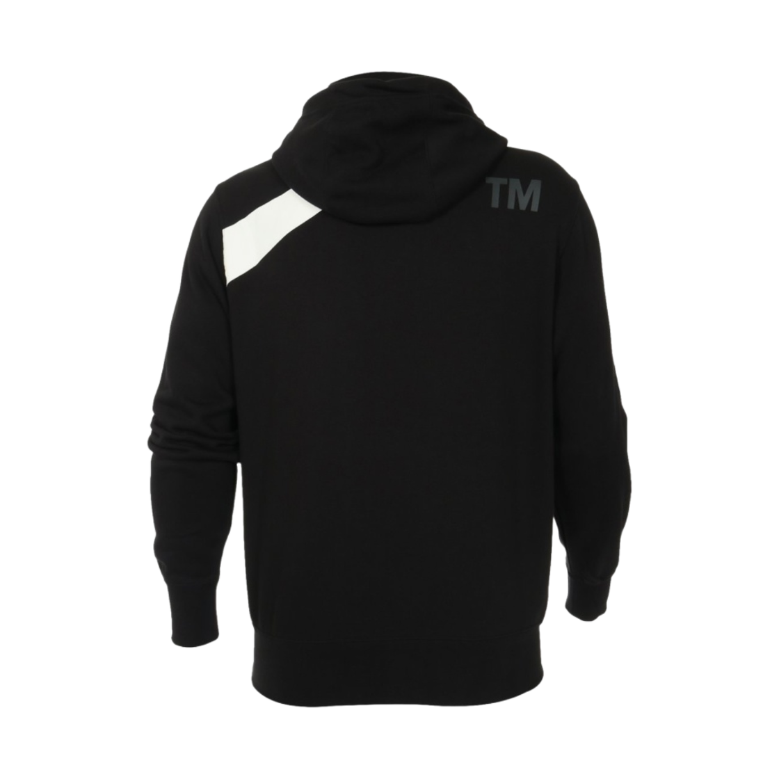 나이키 NSW 세미 브러쉬드 백 풀오버 후드 블랙 - 아시아(Nike NSW Swoosh Semi-Brushed Back Pullover Hoodie Black - Asia) - 2
