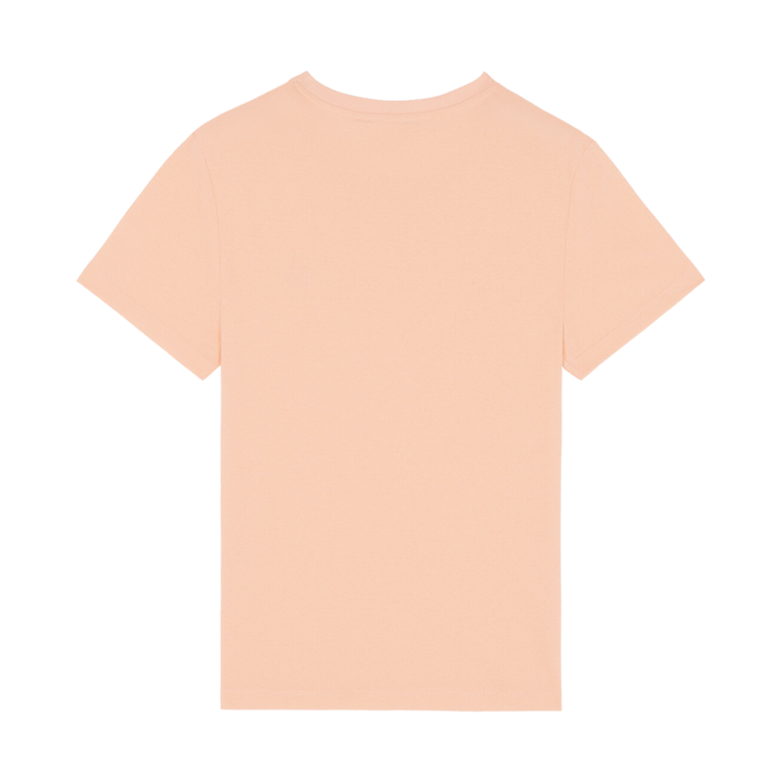 (W) 메종 키츠네 그라디언트 폭스 헤드 패치 릴렉스드 티셔츠 피치((W) Maison Kitsune Gradient Fox Head Patch Relaxed T-Shirt Peach) - 2