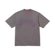 Supreme Old English S/S Top Dark Grey - 23FW