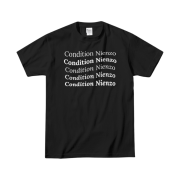Feel Like Feel Condition Nienzo T-Shirt Black