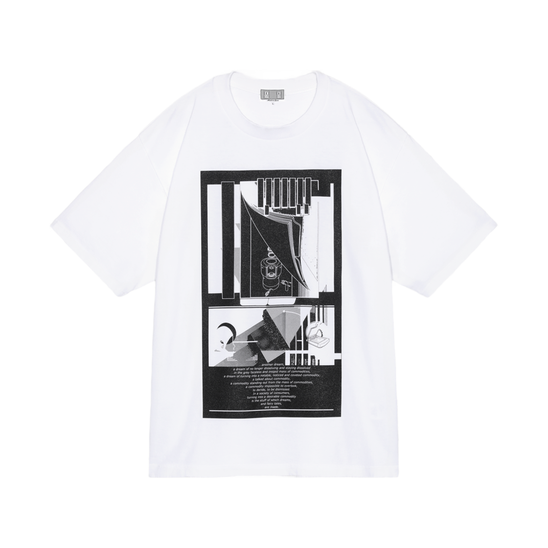 카브엠트 MD 어나더 드림 티셔츠 화이트 - 24FW(Cav Empt MD Another Dream T-Shirt White - 24FW) - 1