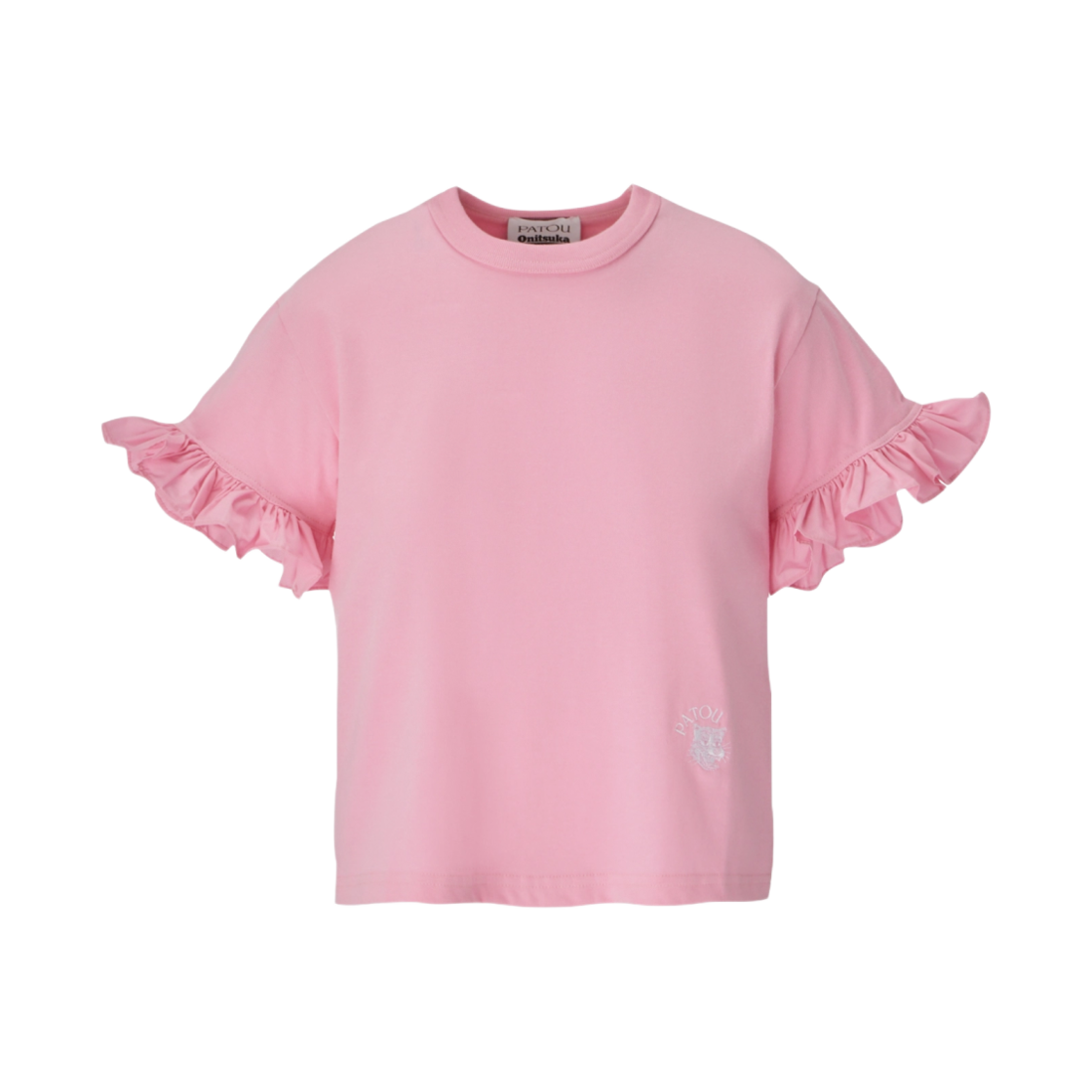 2182B389-700 (W) Onitsuka Tiger x Patou T-Shirt Light Pink
