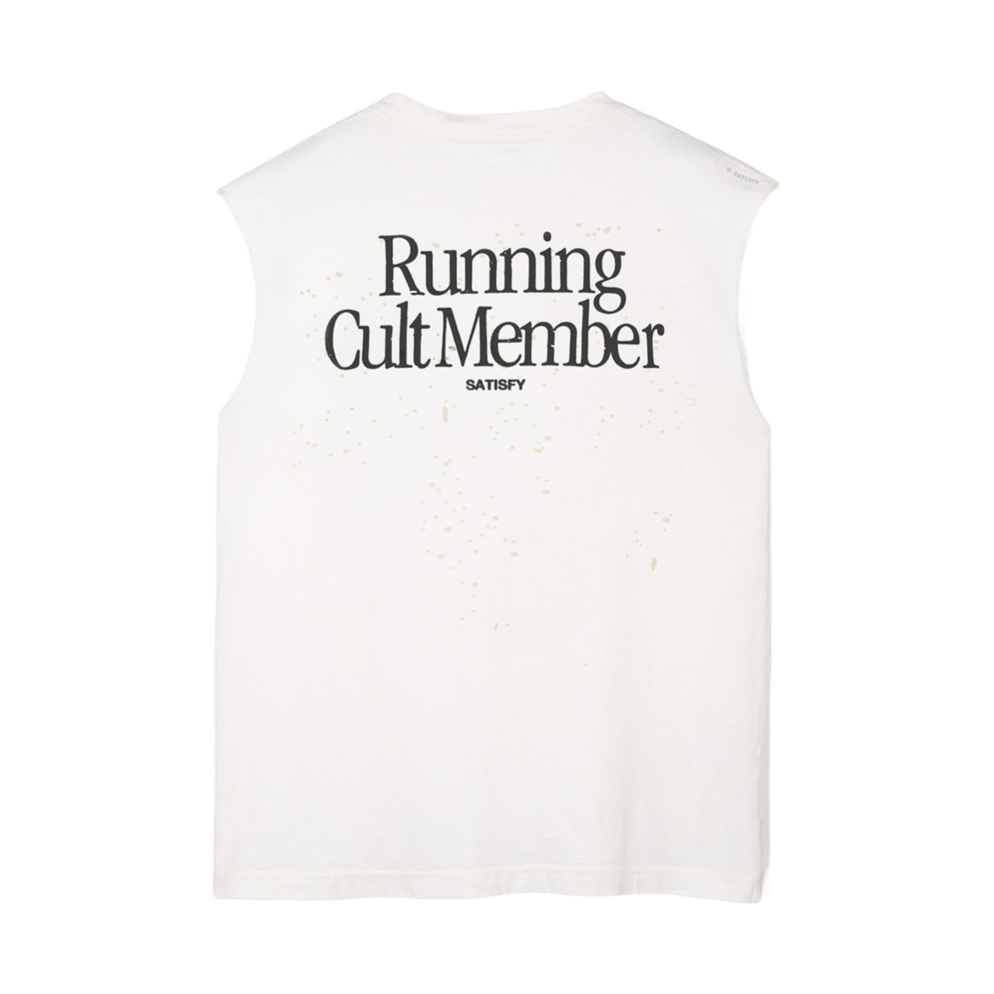새티스파이 모스테크 머슬 티셔츠 오프 화이트(Satisfy Mothtech Muscle T-Shirt Off White) - 1