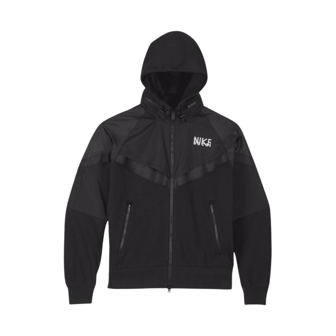 나이키 x 사카이 NRG 풀 집업 후드 블랙 - US/EU(Nike x Sacai NRG Full Zip Hoodie Black - US/EU)