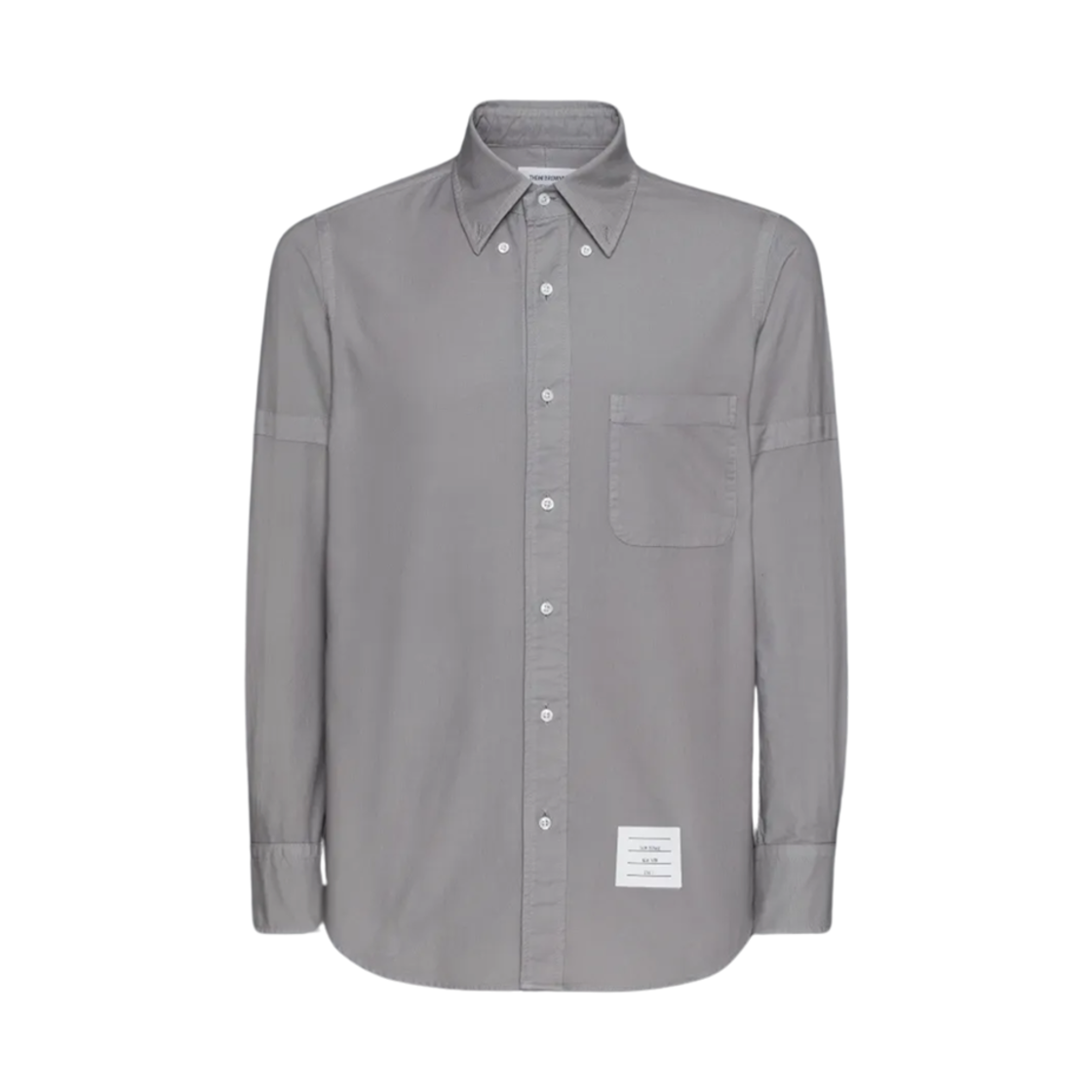 톰브라운 옥스포드 암밴드 셔츠 미디움 그레이(Thom Browne Oxford Armband Shirt Medium Grey) - 1