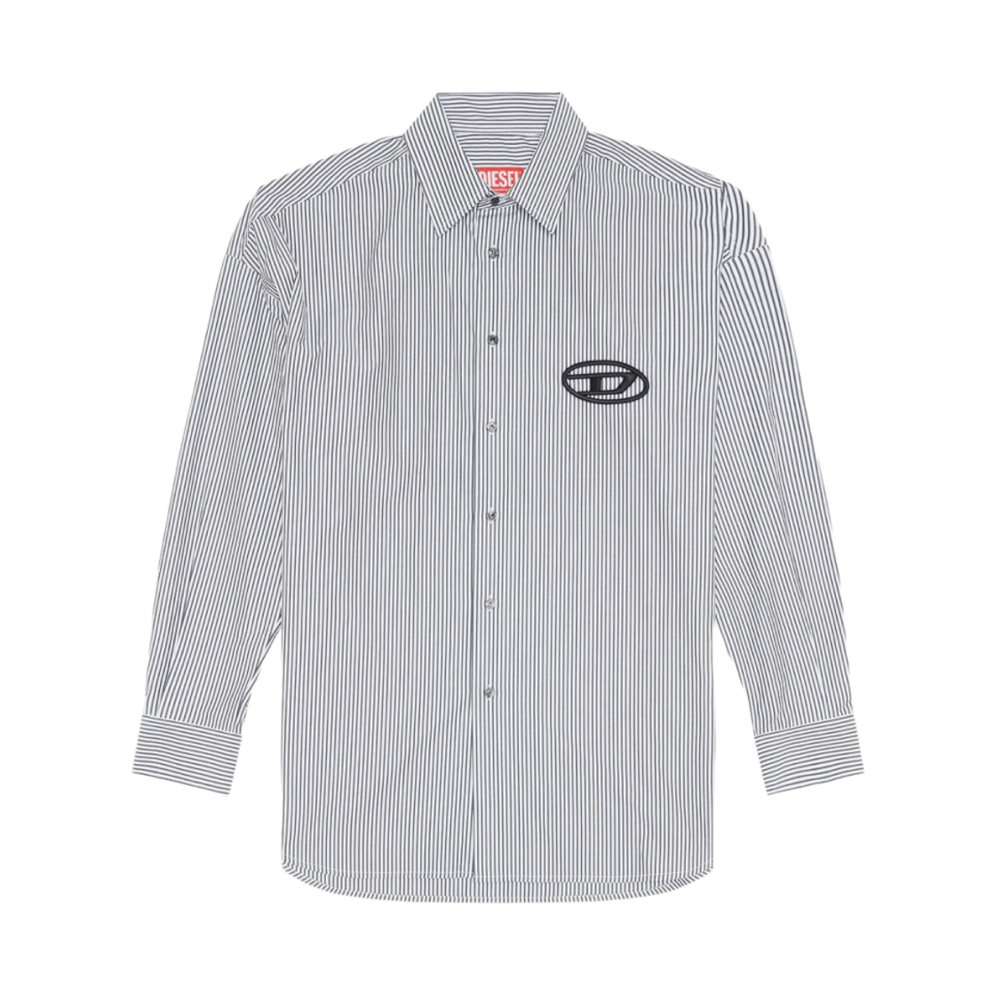디젤 S-다우버 루즈핏 셔츠 블랙(Diesel S-Douber Loose Fit Shirt Black) - 1