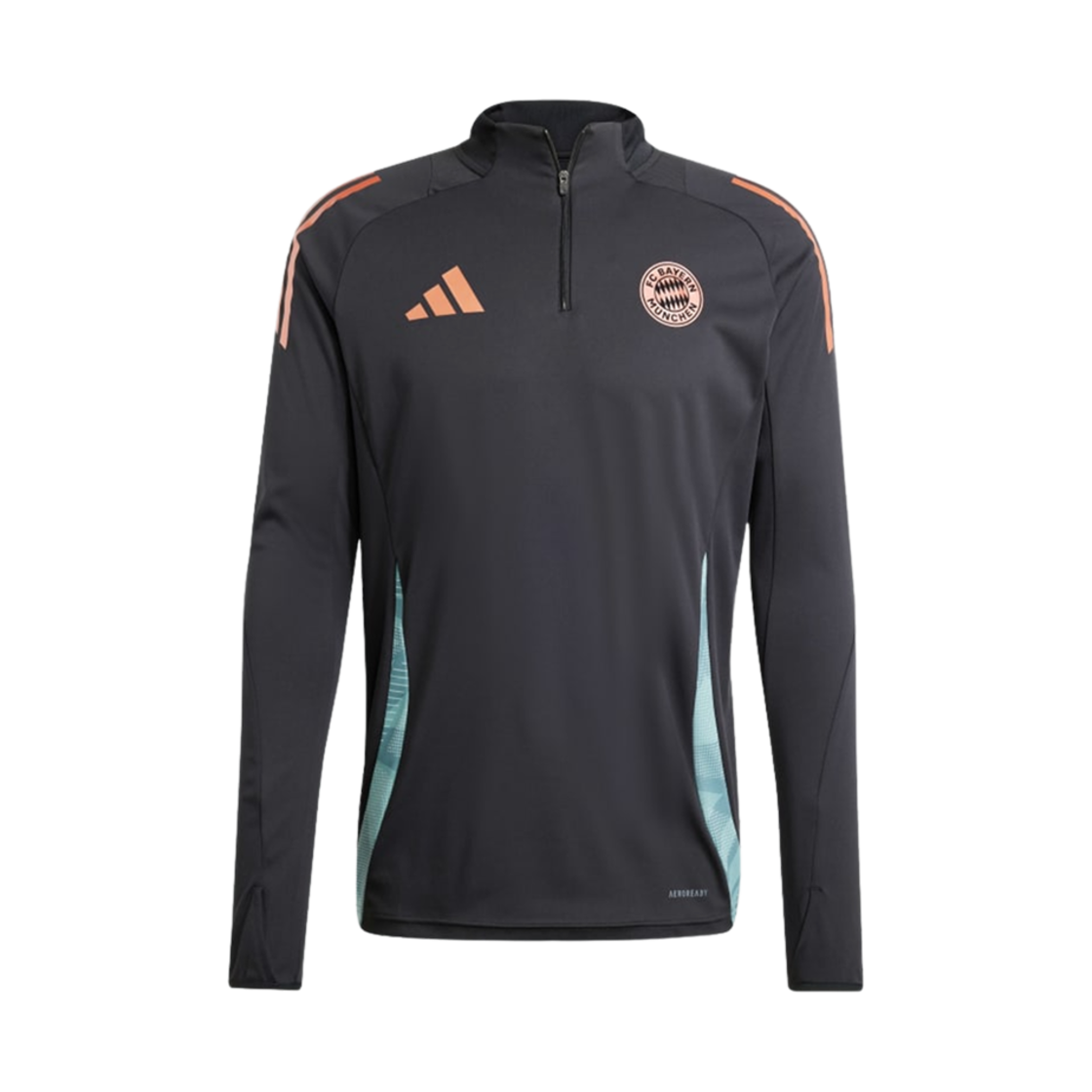 아디다스 FC 바이에른 티로 24 트레이닝 탑 블랙 - KR 사이즈(Adidas FC Bayern Tiro 24 Training Top Black - KR Sizing) - 1