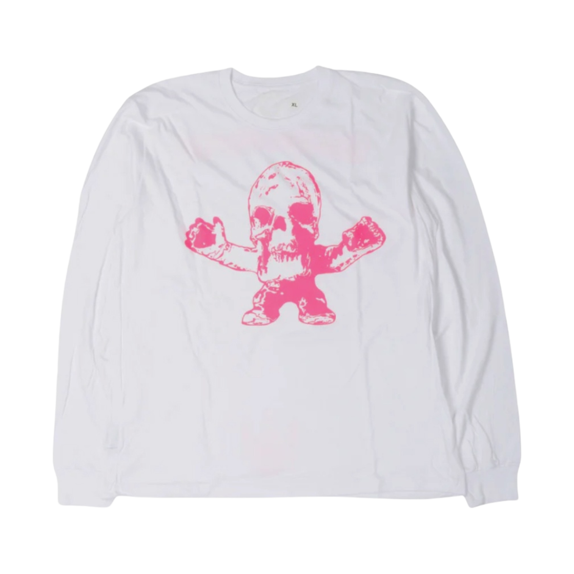 크롬하츠 포티 해리스 티터 롱슬리브 티셔츠 화이트 핑크(Chrome Hearts Foti Harris Teeter Long Sleeve T-Shirt White Pink) - 1