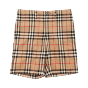 (Kids) Burberry Vintage Check Shorts Archive Beige