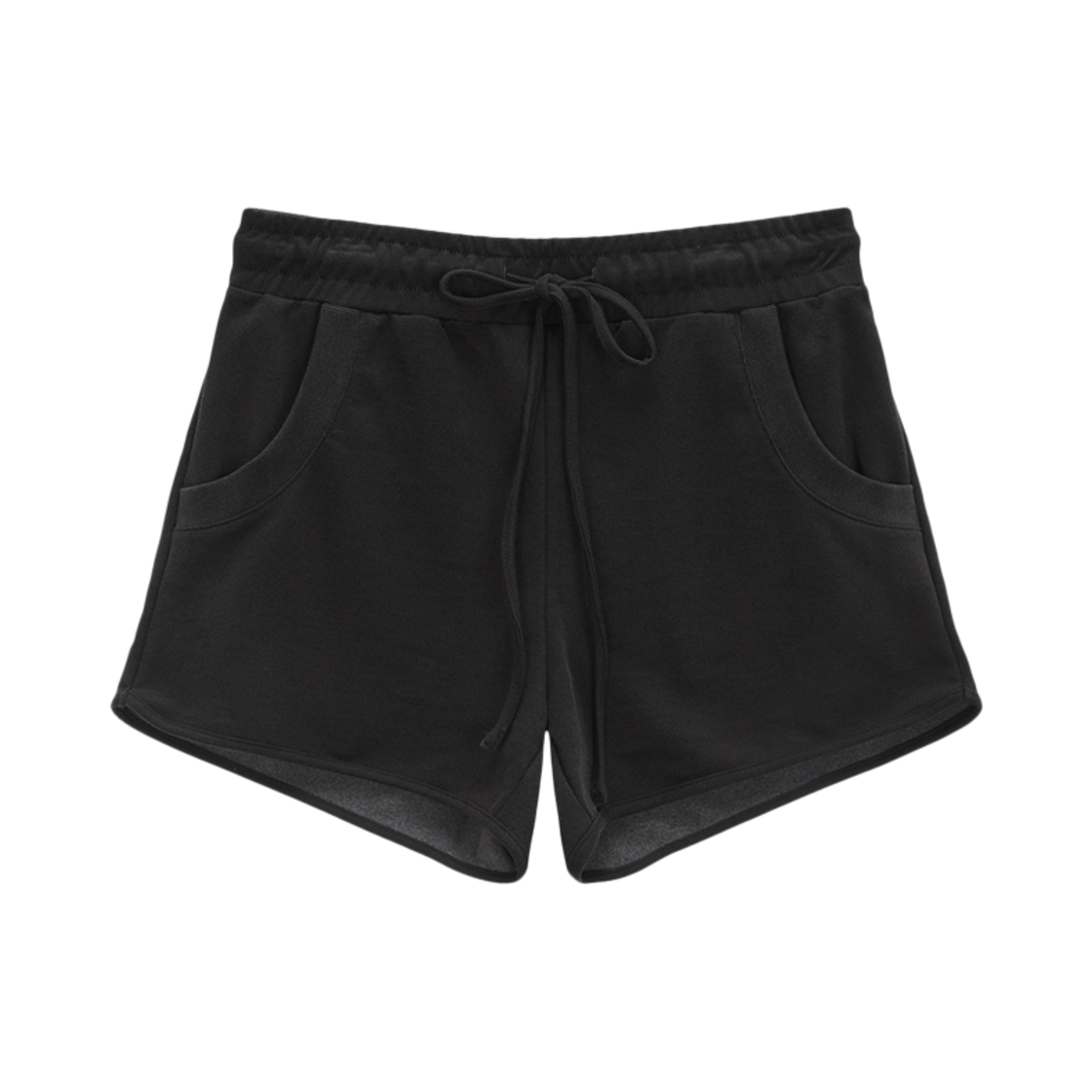 MK2434PT034MCH (W) Matin Kim String Banding Sweatshorts Charcoal