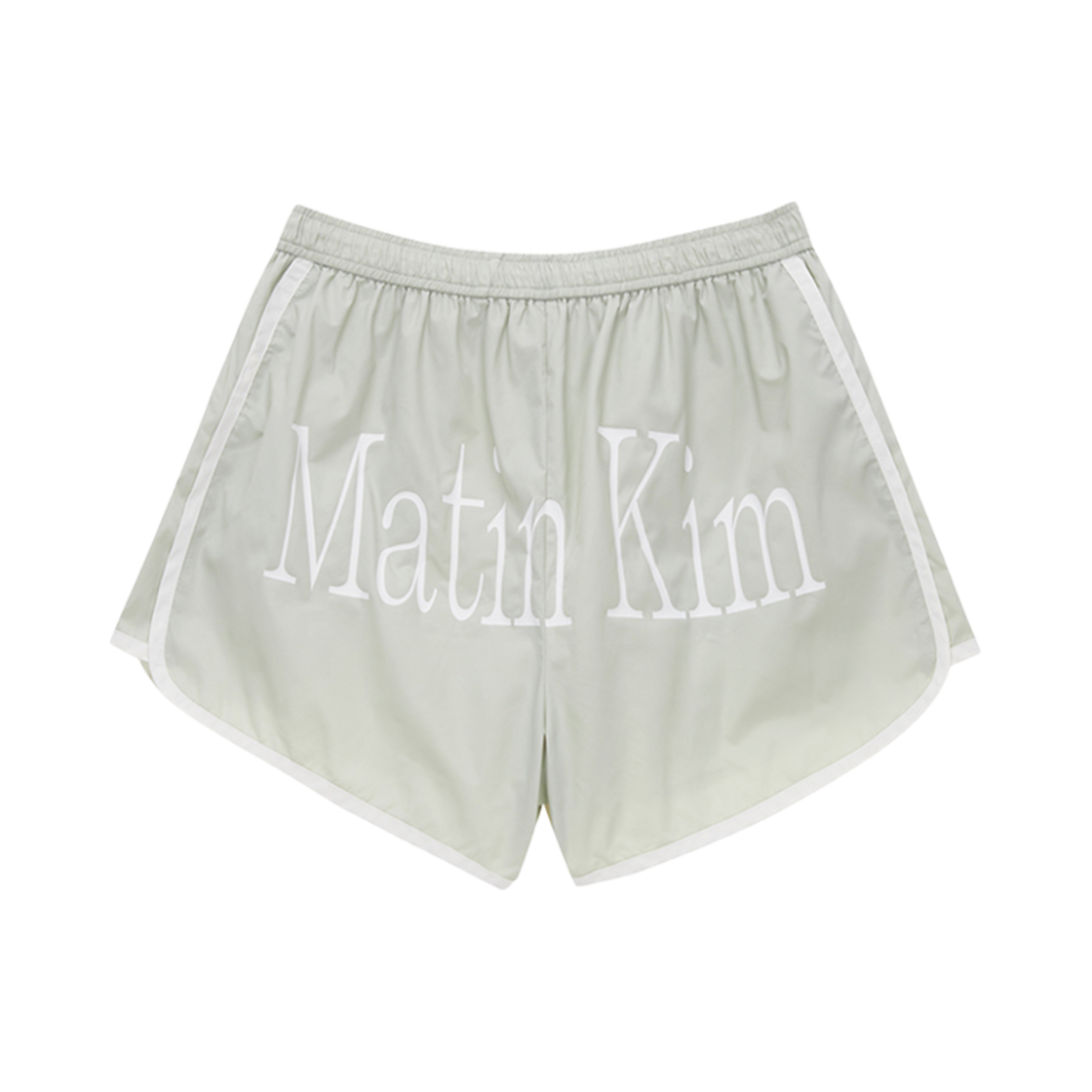 (W) 마뗑킴 마뗑 나일론 돌핀 쇼츠 라이트 카키((W) Matin Kim Matin Nylon Dolphin Shorts Light Khaki)