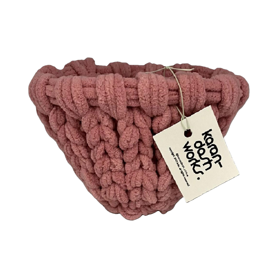 까란다쉬오피스 보송보송바구니 인디핑크(Karandash Office Pluffy Basket Indi Pink)