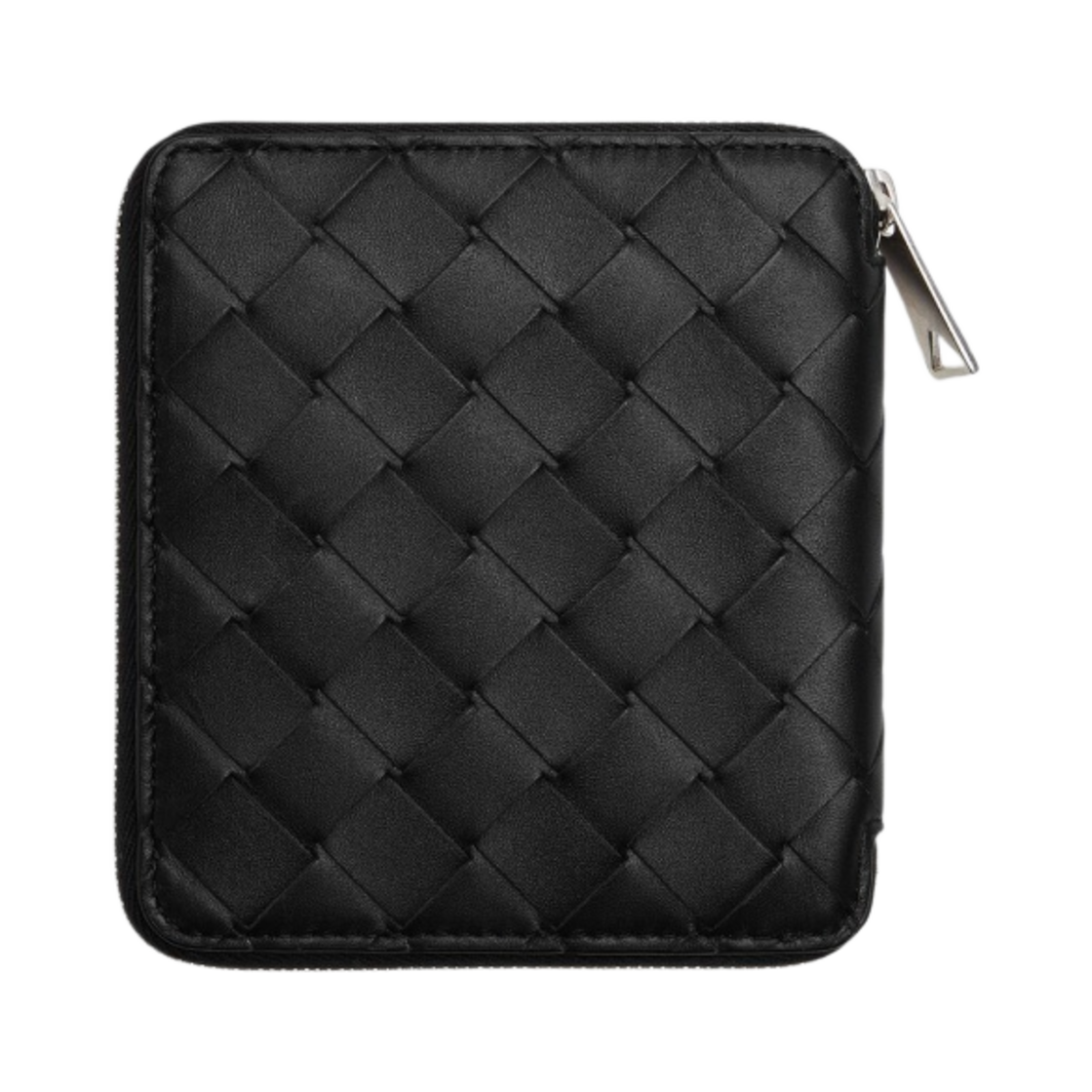 보테가 베네타 컴팩트 집 어라운드 지갑 블랙(Bottega Veneta Compact Zip Around Wallet Black) - 3