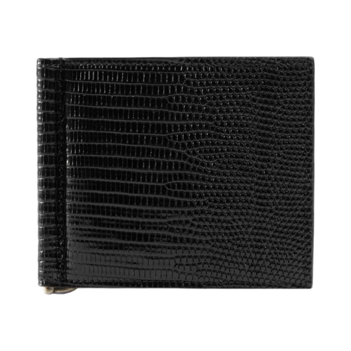 구찌 리자드 머니 클립 지갑 블랙 리자드(Gucci Lizard Money Clip Wallet Black Lizard) - 1