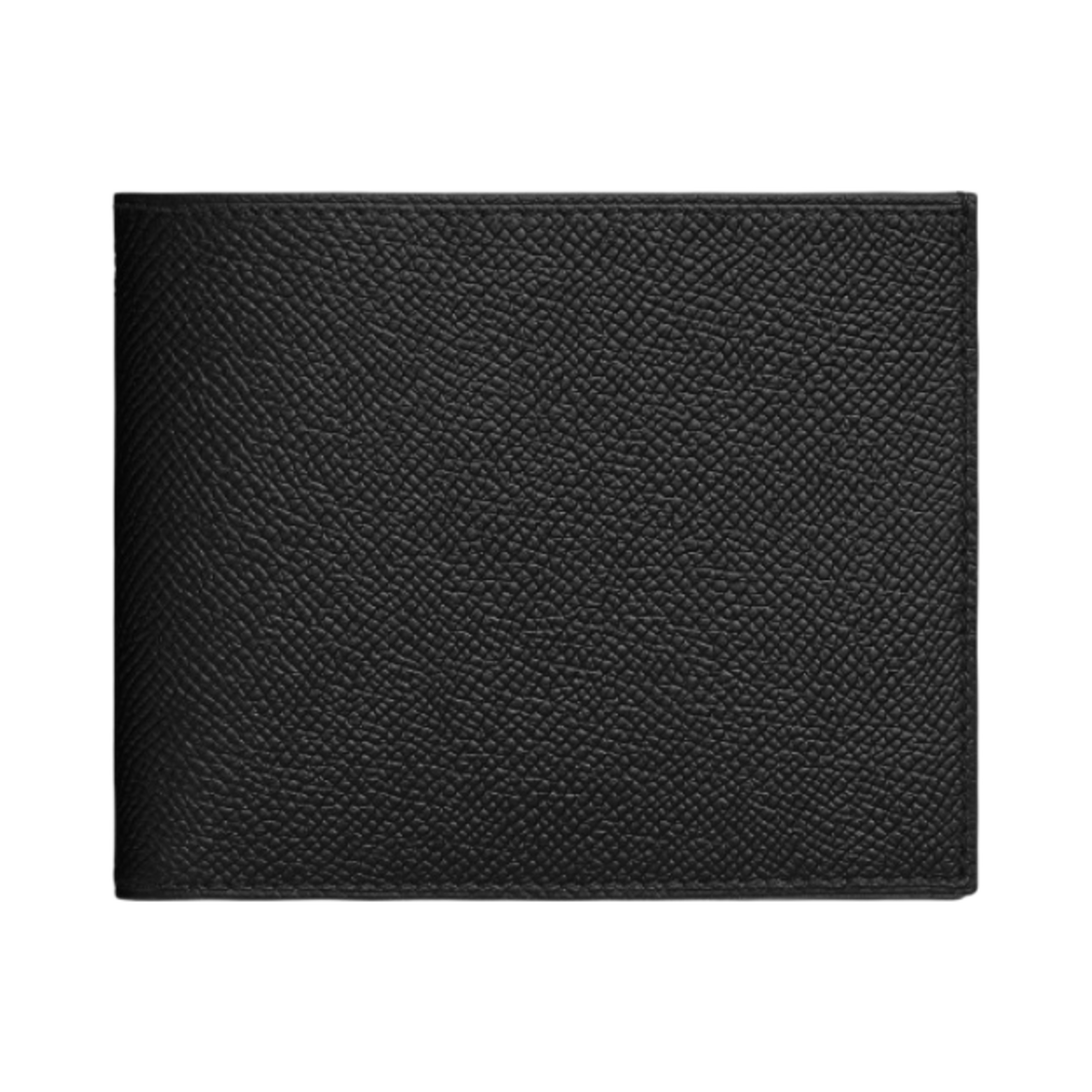 H083395CAAA Hermes Citizen Twill Compact Wallet Epsom & Noir Vert Anglais Noir